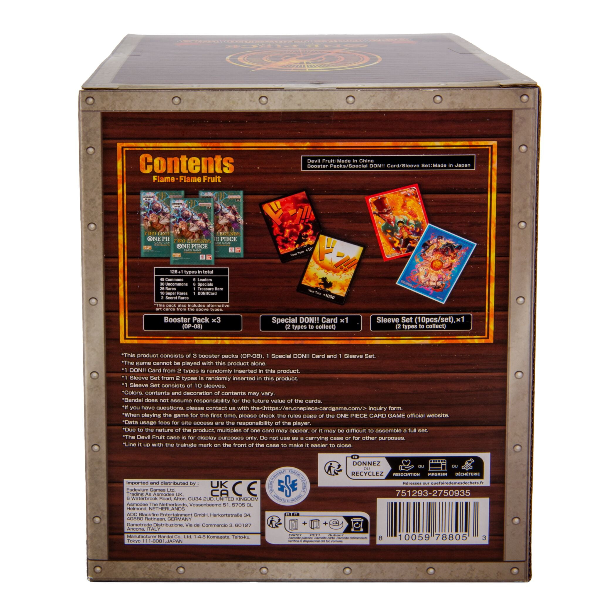 Bandai Trading Card Games One Piece Devil Fruits Collection