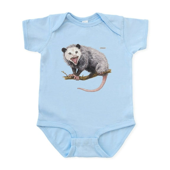 CafePress - Opossum Possum Animal Infant Bodysuit - Baby Light Bodysuit, Size Newborn - 24 Months