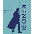 thumbnail image 2 of Women's Star Wars: Obi-Wan Kenobi Restoring Balance Kenobi Silhouette Racerback Tank Top Tahiti Blue 2X Large, 2 of 4