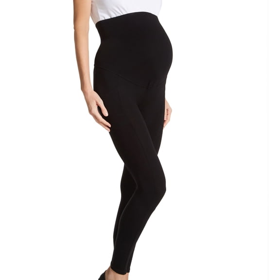 Women's Playtex MPL005 Maternity Tech Legging (Black L)