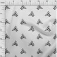 thumbnail image 2 of oneOone Cotton Flex Fabric Bird Block Print Fabric BTY 40 Inch Wide, 2 of 4