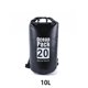 thumbnail image 4 of Bolsas impermeables multifuncional Greeniant equipo de gran capacidad bolsa plegable para kayak Negro 10L, 4 of 6
