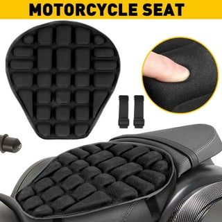 Motorcycle Comfort Gel Seat Cushion Pillow Pad Pressure Relief Cover  Universal