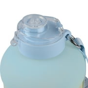 Athletic Works 64Oz Motivational Water Jug, Dual-Function Lid, BPA-Free, Leakproof Hydration Bottle