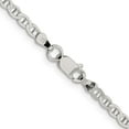 thumbnail image 3 of Sterling Silver 3.1mm Flat Anchor Chain (24 X 3.1) Made In Italy qlfa065-24, 3 of 5