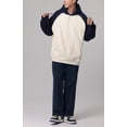 thumbnail image 4 of Mens Hoodies Teenage Clothes Color Blocking Drawstring Hoodie Pullover Casual Fall Hoodies, 4 of 5