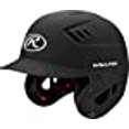thumbnail image 3 of Rawlings 1391920 R16M Casque de Baseball Mat pour Frapper, Noir Mat - Junior, 3 of 4