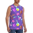 thumbnail image 2 of Fotbe Chemistry Tools Men's Camiseta sin Mangas Estampada para Hombres, Playera Casual para Gimnasio, Entrenamiento, Playa-3X-Large, 2 of 7