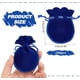 thumbnail image 2 of 100 bolsas de terciopelo con cordón, 9,5 x 7,5 cm, color azul, para joyería, regalo de Navidad, boda, cumpleaños, fiestas., 2 of 9