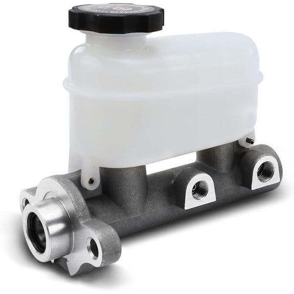 A-Premium Brake Master Cylinder with Reservoir and Cap Compatible with Chevy, GMC, Isuzu and Oldsmobile Vehicles - Blazer, Bravada 1998-2000, S10, Jimmy, Sonoma, Hombre 1998-1999 - Replaces# 18026274