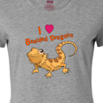 thumbnail image 4 of Inktastic I Love Bearded Dragons Women's T-Shirt, 4 of 5