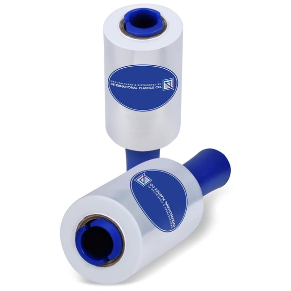 Stretch Film International Plastics Co., paquete de 2, 1000 pies x 500%