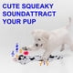 thumbnail image 4 of Pet Sound Bite-Resistant Unfilled Plush Animal Skin Toy Corduroy Farm Animal Shape 17.7IN Buy 2 Save 10%, 4 of 4