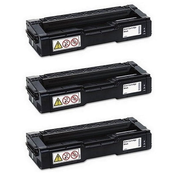 PrinterDash Compatible Replacement for GST407543_3PK - Black