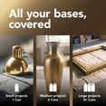 thumbnail image 4 of Gold, Rust-Oleum Stops Rust Bright Coat Metallic Spray Paint-7710830, 11 oz, 4 of 10