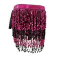 thumbnail image 1 of Bufanda de cintura con borlas encriptadas para danza del vientre para mujer, accesorios para la cintura, bufanda para la cadera, blusa para mujer, 1 of 2