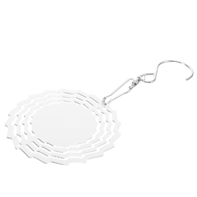 FOMIYES Espiral De Aluminio Para Sublimación Colgante Para Jardín Y Patio Color