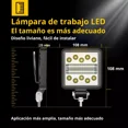 thumbnail image 2 of Par Faros Auxiliares Auto Moto Antiniebla Auxiliar 102w34led, 2 of 7