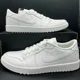 thumbnail image 2 of Ni - ke Ni - ke Air Jordan 1 Low Retro Golf Shoe Sneaker Triple White AJ1 Size 12 New, 2 of 5