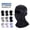 black, variant on Skiing Riding Neck Face Thermal Full Face Mask,Winter Sports Balaclava,Windproof Moisture Wicking,4-Layer Breathable Fabric for Snowboarding,Motorcycling,Hiking,Cold Weather Protection