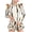 Beige, variant on LYEAA Girl Swimming Suits Two Piece Long Sleeve Swimsuits Ruffle Striped Bathing Suit Summer Modest Beach Swimwear