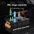 thumbnail image 4 of Chicmine Foldable Car Trunk Organizer Storage Box with Handle Large Capacity 2 Compartments Vehicle Trunk Storage Box Car Accessories, 4 of 10
