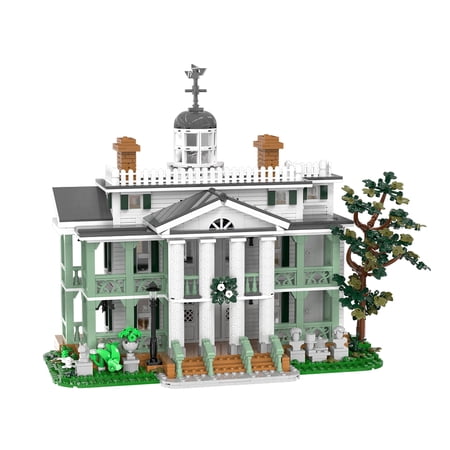 Haunted House Building Blocks,Vintage Mysterious Old Manor Model, Lego Compatible, 2251 Pcs,Gift for Adults & Kids