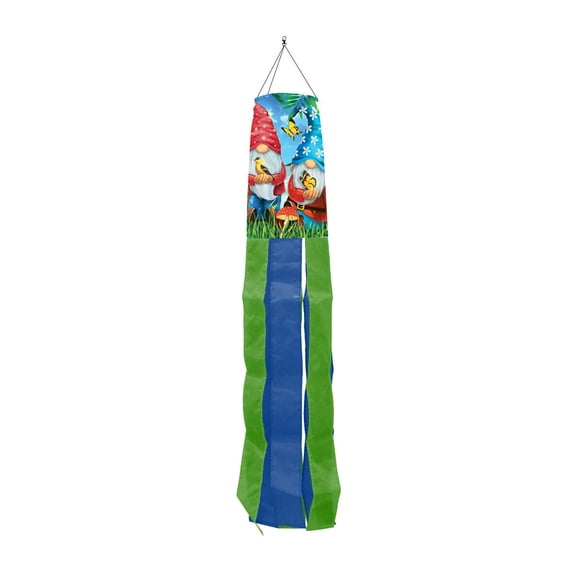 Briarwood Lane Gnome Sweet Gnome Spring Windsock Wind Twister 40x6 For Spring Wind Spinner