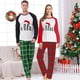 thumbnail image 2 of Pijama navideño a juego para pareja, conjunto de pijamas verdes, sombrero de Navidad, Mr & Mrs. Loungwear, 2 of 4