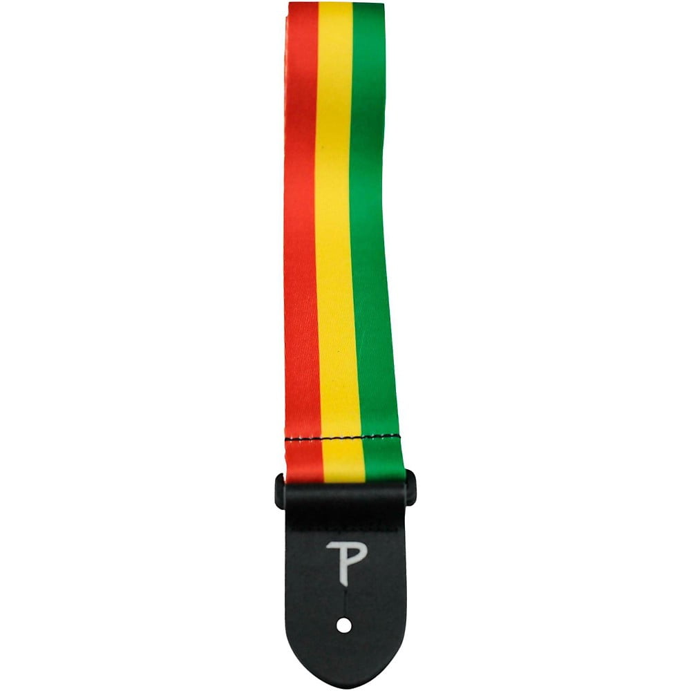 Perri's 2" Polyester Guitar Strap Jamaica Flag Design