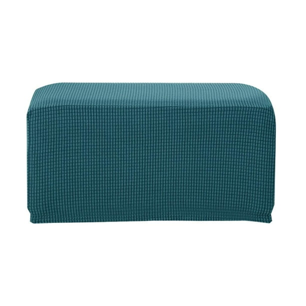 Fundas elásticas para sillas de comedor, fundas estampadas para sillas de comedor, extraíbles y lavables Azul_2