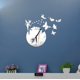 thumbnail image 2 of 1 reloj de pared DIY, novedad, Relojes de pared, reloj artístico del reloj, reloj decorativo, pegatinas de espejo para pared, reloj, decoración de pared no 3D, 2 of 5