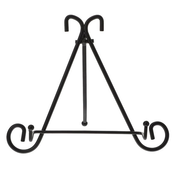 PAMINGONO Picture Frame Easel Display Stand Black Iron Decor 1Set