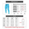 thumbnail image 7 of BROKIG Mens Slim Fit Pants Zip Gym Joggers Sports Athletic Trousers Workout Sweatpants Casual Track Pants with Pockets (Large, Light Blue), 7 of 7