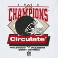 thumbnail image 3 of Men's Circulate NFL Origins White Super Bowl LVI LA x 1993 Champions T-Shirt, 3 of 3