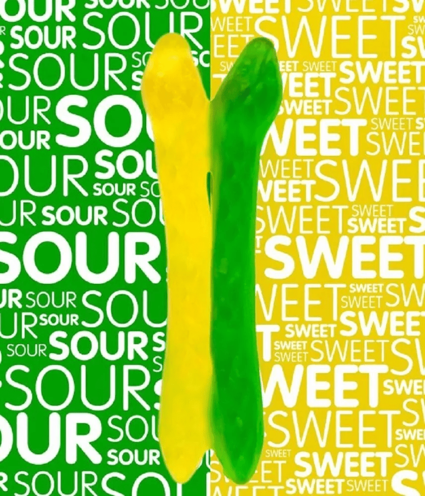 Twin Snakes, Sweet & Sour Gummi Candies, Party Size (4.5 Pound Bag)