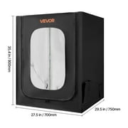 VEVOR 3D Printer Enclosure, Dustproof Waterproof Large Oxford Cloth 3D Printer Tent, Constant Temperature Protective Case with LED Lighting, Compatible with Creality/ELEGOO/Anycubic Popular Models