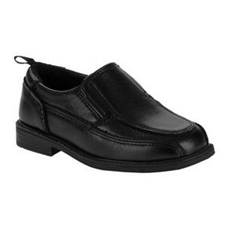 Wonder Nation Boys' Slip On Dress Shoe (Best Dress Shoe Cleaner)