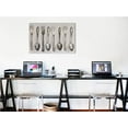 thumbnail image 4 of Kitchen Canvas Wall Art Kitchenware Picture Dining Room Canvas Painting for Home Wall Decor, Tableware Cooking Utensil Framed Artwork for Kitchen Restaurant Wall Decoration Ready to Hang (12" Hx18 W), 4 of 6