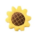 thumbnail image 4 of Juego de edredón para niños y niñas, cama en bolsa, estampado de girasoles en negro, fácil de lavar, tamaño individual, 6 piezas, ropa de cama súper suave decorativa, 4 of 6
