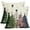 Christmas Tree, variant on Christmas Nutcracker Pink Pillow Covers 18x18 Inch Set of 2, Winter Holiday Rustic Decorative Throw Pillow Cases Outdoor Vintage Farmhouse Cushion Covers Xmas Decoration Gift Sofa Couch Bed Decor