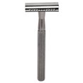 thumbnail image 4 of Recortadora manual de cuchillas para barba, afeitadora Manual de seguridad impermeable de doble filo para el hogar, color negro, 4 of 14