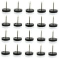 thumbnail image 5 of Clispeed 40Pcs White Furniture Tacks Nail-on Slider Pads Noise Proof Floor Protectors, 5 of 7