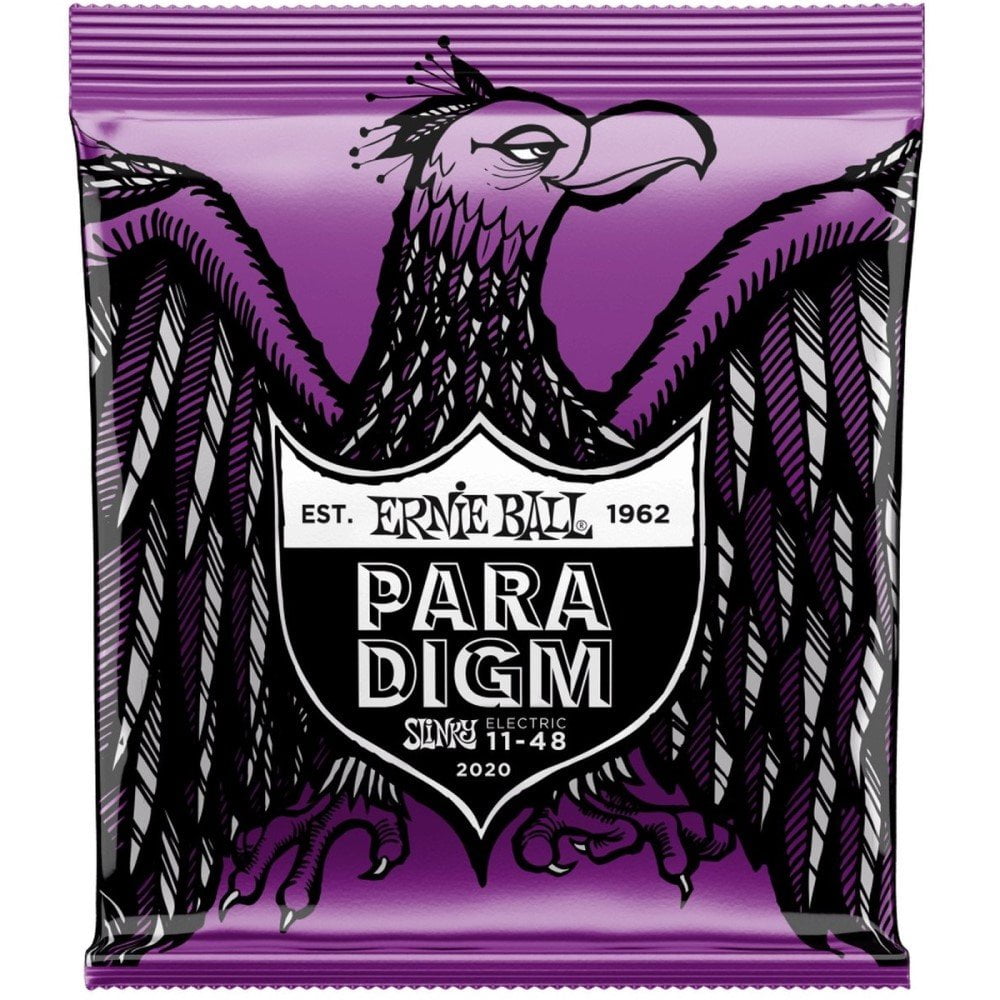 Ernie Ball Electric Guitar Strings Paradigm Power Slinky 11-48 Gauge 3pk