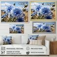 thumbnail image 4 of Designart "Cornflowers landscape I" Floral Wall Art Print, 4 of 5
