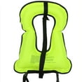 Rrtizan Inflatable Snorkel Vest, Portable Swim Jacket for Adults, Suitable for Swimming, Diving