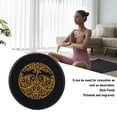thumbnail image 4 of Pierre Rune, Pierre Gravée Dorée Noire pour Yoga Méditation Relaxation Type 1,Type 2, 4 of 7