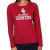 Oklahoma Sooners NCAA Majestic "Momentous" Women's Long Sleeve T-Shirt