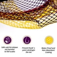 thumbnail image 6 of KOMCLUB  Foldable Telescopic Rod Fishing Net Colored Rubber Coating Fishing Net Freshwater Seawater Landing Net for Trout Bass Steelhead Salmon, 6 of 11