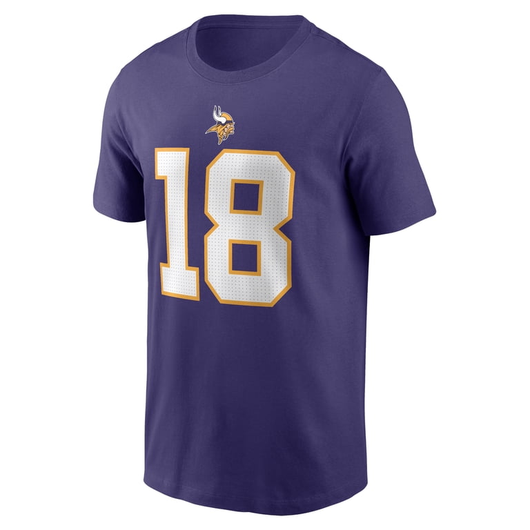 Men's Nike Justin Jefferson Purple Minnesota Vikings Classic